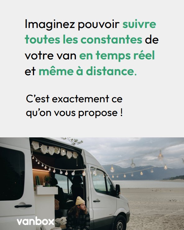 Vanbox - Suivre les constantes