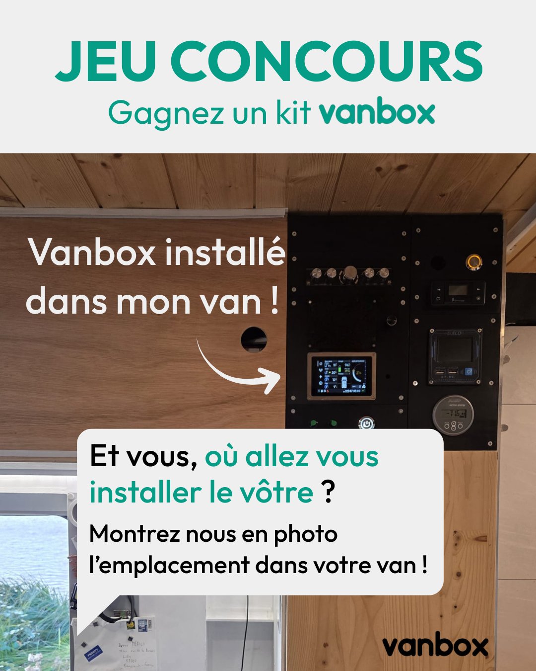 Jeu concours kit Vanbox